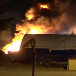 Scrap Yard Blaze Causes Delays